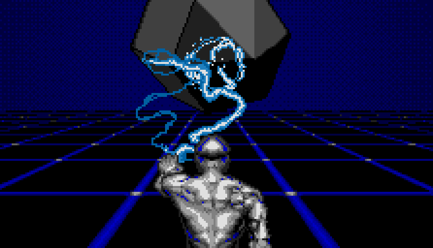 Shooting lightning at an SPU in the Matrix in Shadowrun for the Genesis