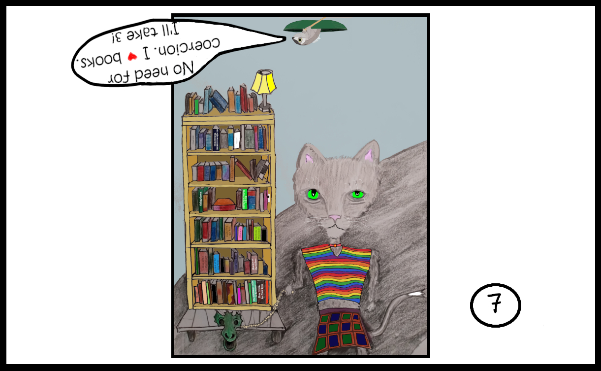 Book Cat last panel
