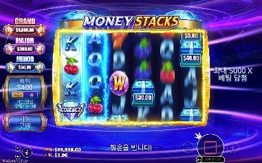 머니 스택스 모바일 화면에서 본 실제 데모