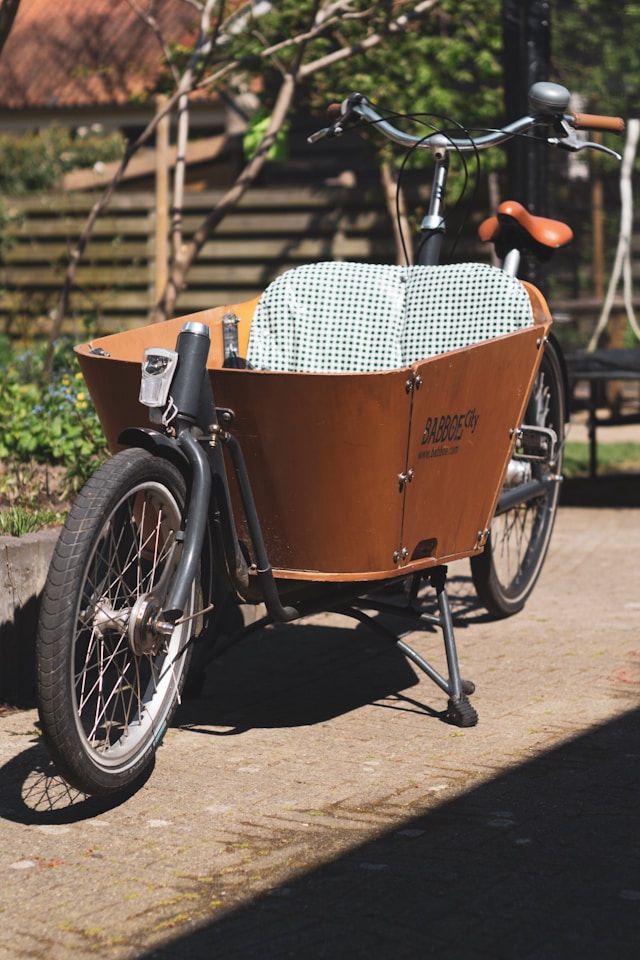 Hnedo-čierny cargo bicykel.jpg