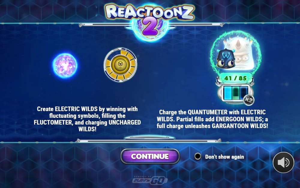Reactoonz 2 두 번째 스핀 정지 결과 실제 화면