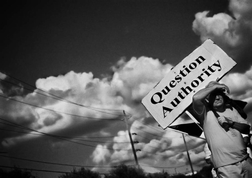 Question authority