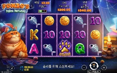 작은 가로 화면에 들어온 폰조의 점술 천막