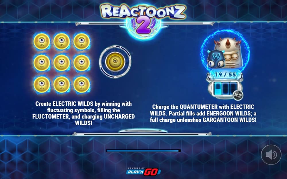 Reactoonz 2 첫 번째 스핀 정지 결과 실제 화면