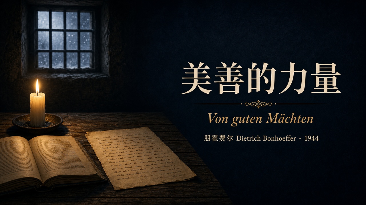 美善的力量：烛光、书页与囚室窗户