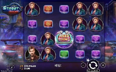 스트리트 레이서 모바일 기본 결과