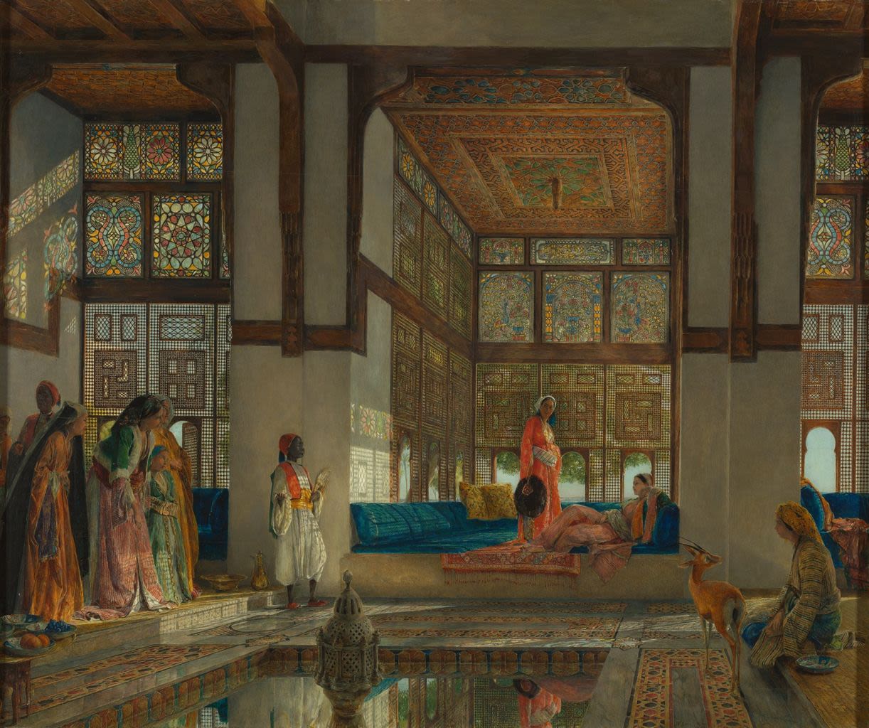 John Frederick Lewis, Reception in the Harem.jpg