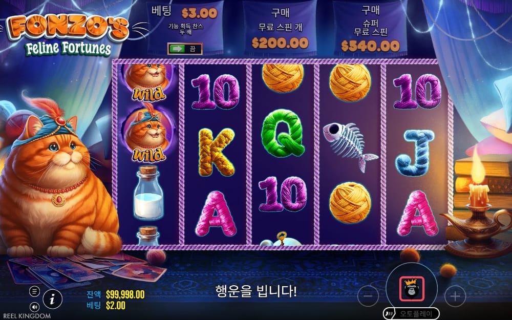 점술 소품이 흐르는 첫 번째 회전