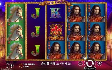 레이디 고디바 모바일 화면에서 본 실제 데모