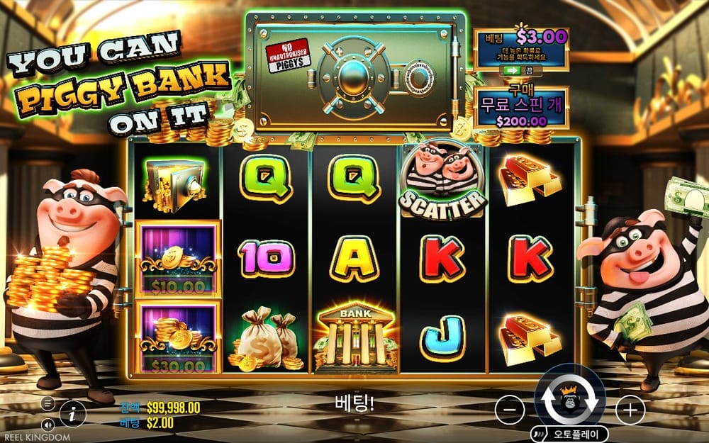 캔 피기 뱅크 온 SCATTER 돼지가 보이는 첫 결과