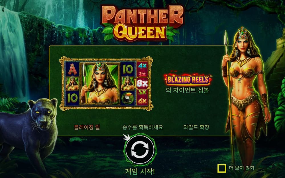 팬서 퀸 기본 보드와 하단 조작부 실제 화면