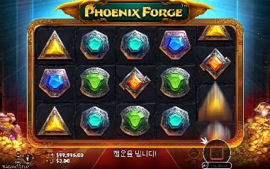 피닉스 포지 모바일 화면에서 본 실제 데모